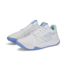 Puma Hallen-Indoorschuhe Accelerate Pro II weiss/hellblau Damen